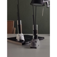 MJshop Diffuser Cup Glass Tube Diffuser Lying Owl Base Diffuser Stick Rattan Stick Long-Lasting Arom