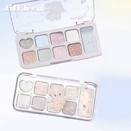 JILL LEEN Eyeshadow Palette 眼影盘九色眼影盘哑光大地色 Nine Color Eyeshadow Versatile Palette Matte Earth Color