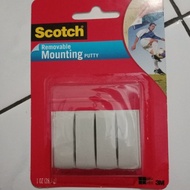 Perekat Dempul | Lem Dinding | 3M Scotch Removable Mounting Putty ♡♡