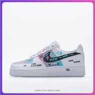 [Quality Assurance] N & K Air 1 '07 Low-Top Game Theme Future Technology Air Force One Low-Top Casua
