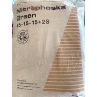 50kg Baja Nitrophoska Green 15:15:15:2S Baja Sebatian Import Subur Behn Meyer (100% ORIGINAL)