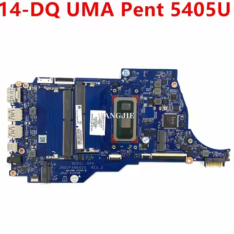 DA00PAMB6D0 For HP 14s-dq0000TU 14-DQ Laptop Motherboard L70052-601 L70052-001 UMA Pent 5405U WIN 10