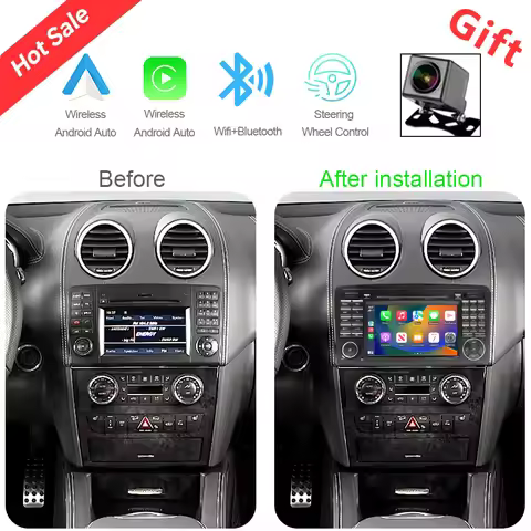 CHSTEK Android Car Radio For Mercedes Benz W164 X164 ML ML350 ML300 ML280 GL GL500 GL350 Stereo Carp