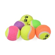 Tennis ball toy for dogs and cats