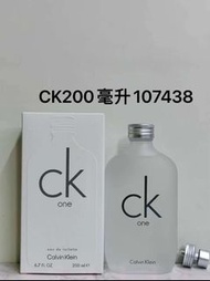 CK  白ONE香水200ml