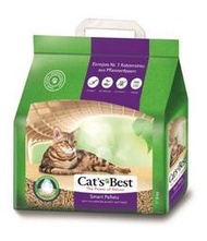 凱優 CATS BEST 抗菌除臭 天然凝結貓沙 木屑砂 松木沙 松樹砂 結團貓砂10L（5KG）紫標，每包519元