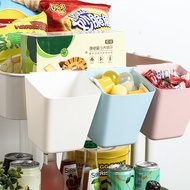 Houseeker New Mini Hanging Basket Organizer Shelf Sorting Kitchen Storage Bucket For Trolley Cart
