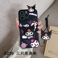 For Huawei Y5 2018 Y5 Prime Y5P Y6P Y6 2018 Y6 2018 Y5 Lite 2018 Prime 2018 Y6 2019 Y6 Pro 2019 Y6S Cute Kulomi Phone Case with Holder Stand Lanyard