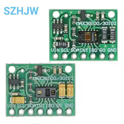 Low Power MAX30100 MAX30102 Sensor Heart Rate Breakout Board For Arduino Blood Oxygen Sensor Module 