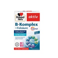 ☛Germany doppelherz double heart vitamin B group VB complex vitamin B group folic acid sustained-rel