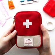 South Korea Travel Home Portable First Aid Kit Small Medicine Bag Storage Bag Medicine Frst Aid Kit 