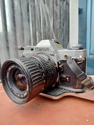 2nd Kamera Analog Canon AE-1 AE1 + Zoom Lens 35-70mm 1:3.5-4.5 