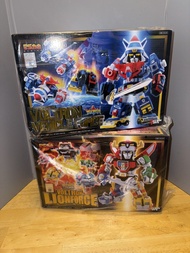不議價不散賣 全新未開封 ES合金 Voltron Vehicle Force & Lion Force 百獸王 15機合體