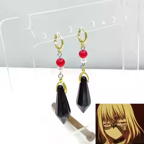 Anime BanG Dream! Ave Mujica Misumi Uika Earring Doloris Cosplay Accessories Eardrop Girls Cartoon E
