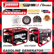 EUROX / QUASA EGU3800 / Q3G-P330W 7HP 212CC 4-Stroke Gasoline Generator 3000W 3600RPM