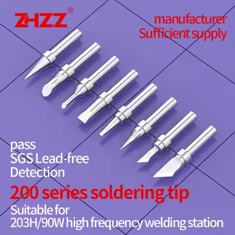 200 series Soldering Iron Tip 200-B 200-I 200-K 200-SK SI H 1.2D 1.6D 2.4D 3.2D universal 203 203H 2