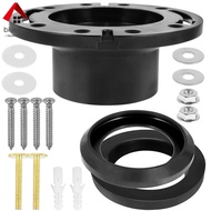 RV Toilet Seal Kit 385345892 RV Toilet Flange Kit Durable RV Toilet Flush Seal Replacement Parts Com