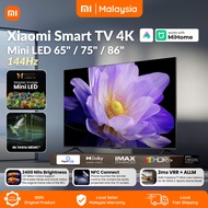 Xiaomi TV S Pro Mini LED 65" | 75" | 85" Smart Android TV Master 4K UHD 2.1 NFC 144Hz Gamming Free S