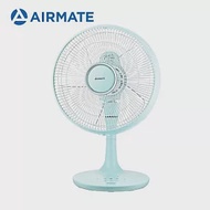 AIRMATE 艾美特 12吋DC負離子桌扇 FD3015M 負離子桌扇 負離子淨化空氣 粉藍