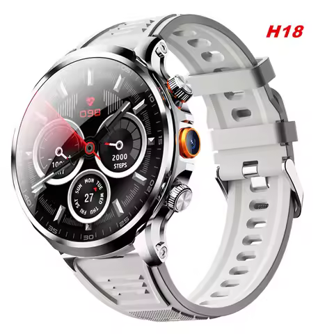 2025 New H18 SmartWatch SIM Android Bluetooth sistema dual WIFI NFC 1.95 "190° Rotating Camera Play 