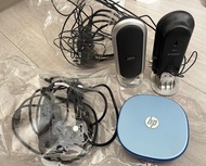 HP 藍色電腦主機及配件