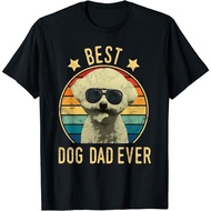 Best Dog Dad Ever Bichon Frise Father'S Day T-Shirt