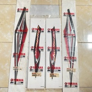 MERAH Yamaha jupiter MX 2007 Red original Rear Body Sticker Striping YGP 2S6-F173E-30 2S6-F173F-30 2