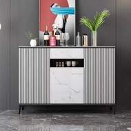 Carpenter - 岩板枱面餐邊櫃現代簡約客廳茶水櫃北歐儲物櫃餐廳櫃碗櫃收納櫃105CM