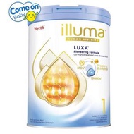 惠氏 ILLUMA LUXA 1號 初生嬰兒配方奶粉 800克 [適合0至6個月] (60642-藍) [到期日: 2027/08/29] <香港行貨> [批次號碼:52410017C4]