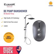 Elmark Pemanas Air Rain Shower Water Heater With DC Pump SOFTIE 626 (MBK)