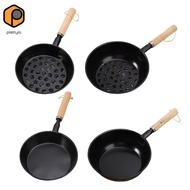 prettyia Wood Starter Camp Pot with Wooden Container Charcoal Pot Mini Hot Pot for Camping Travel