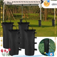 OLINI 1/4Pcs Garden Gazebo Foot Leg, with Handle Black Tent Sandbag, Portable Canopy Sand Shelter Ca