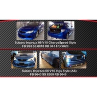 Subaru Impreza WRX STI V10 INGS / chargespeed CS Bodykit body kit front rear bumper side skirt lip d