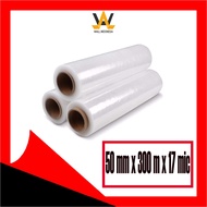 Plastic STRETCH FILM WRAP / WRAPPING / WRAPPING 50CM X 300 M