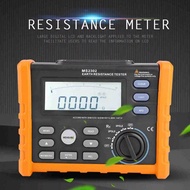 PEAKMETER MS2302 Digital Earth Resistance Tester 0 ~4K Ohm 100 Groups Data Logging Resistance Tester