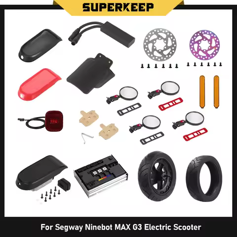 Electric Scooter For Segway Ninebot MAX G3 Dashboard Controller Vacuum Tire Hub Brake Disc Pads For 