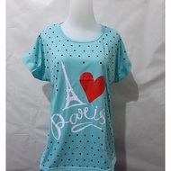 KJ0012 JUMBO GIRL'S T-SHIRT XXL | OVERSIZED CASUAL T-SHIRT | BIGSIZE T-SHIRT TOP | JUMBO XXL TOP