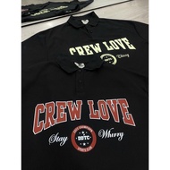 CREWLOVE unisex loose polo shirt for men and women Cazoo