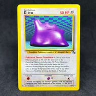 Vintage Pokemon TCG Ditto 18/62 1999 Fossil Unlimited Trading Card Game