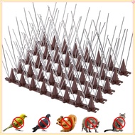 33cm Bird Spikes Stainless Steel Bird Repellent Anti Bird Spikes Animal Repeller for Pigeon Bird Cat