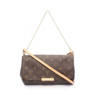 LOUIS VUITTON 最愛 MM 2Way 鏈條單肩包 M40718 字母組合二手 LV