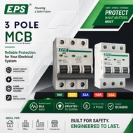 EPS 3 POLE 6KA MCB 16A 32A 40A 63A | APPROVED SIRIM