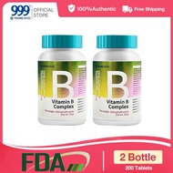 999 Vitamin B Complex Multivitamin B1 B2 B6 B12 100s Heart in and Nerve Support Healthy Energy
