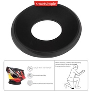 SMARTSIMPLE PU Motorcycle Helmet Stand Doughnut Helmet Support Protective Pad for Motorcycle Snowmob