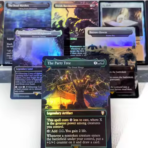 LTR LTC FOIL3--002 Tcg proxy magical cards Cabal Coffers The Great Henge ancient tomb The One Ring P