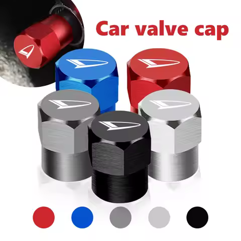 For Daihatsu 4pcs Car Wheel Valve Caps Auto Tire Valve Stem Protection Covers Rocky Luxio Move Terio