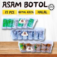 12pcs Dason Asam Small Bottle Wu Wei Guo Wu Hua Guo/ Kam Kim Zhou/ Moh Fah Koh/