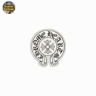 Chrome Hearts logo rounded ribbon sticker