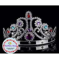 RATU Silver Queen Crown - Silver Queen Crown - Party Crown - Birthday Crown