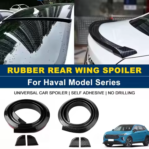 For Haval H6 H9 F7 F7x Jolion Dargo Big Dog Chitu M6 H2 H4 H7 F5 1.5M Self-Adhesive Rear Spoiler Win